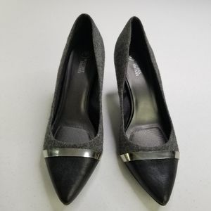 Mootsies Tootsies size 10 black grey and silver